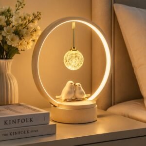 Cozy Bedroom Table Lamp for Modern Decor