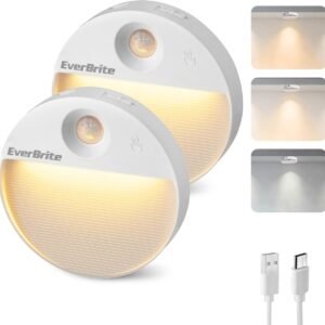 Everbrite Rechargeable Round Motion Sensor